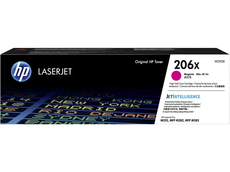 HP 206X Magenta Toner High Yield For M283 M255 Printers