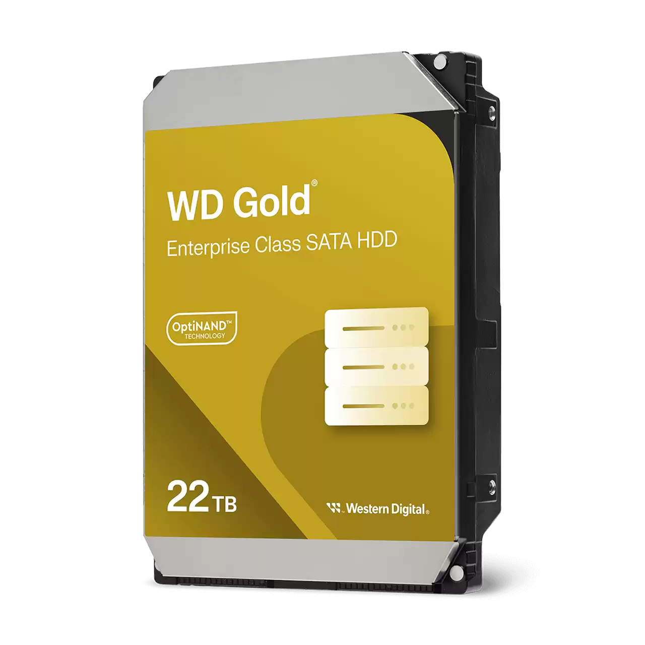 WD Gold 22TB 3.5" Enterprise Class SATA 6 Gb/s HDD 7200 RPM Cache Size 512MB 5-Year Limited Warranty
