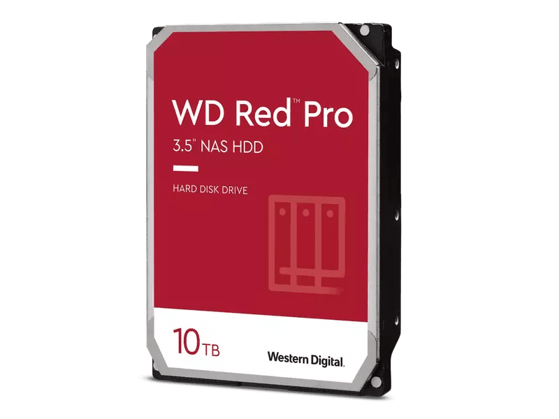 WD 10TB Red PRO 3.5" 7200RPM SATA NAS Hard Drive