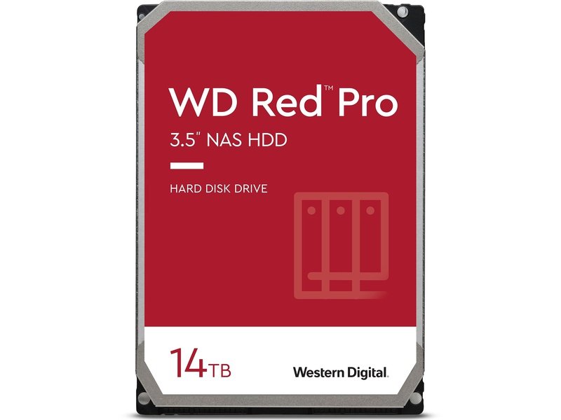 WD 14TB Red PRO 3.5" 7200RPM SATA3 NAS Hard Drive