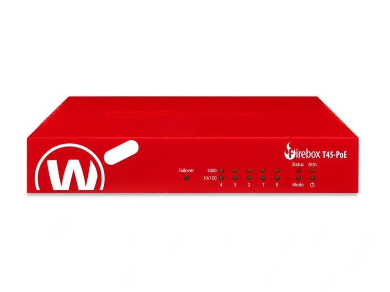 WatchGuard FireBox T45-PoE With 1-YR Basic Security Suite AU