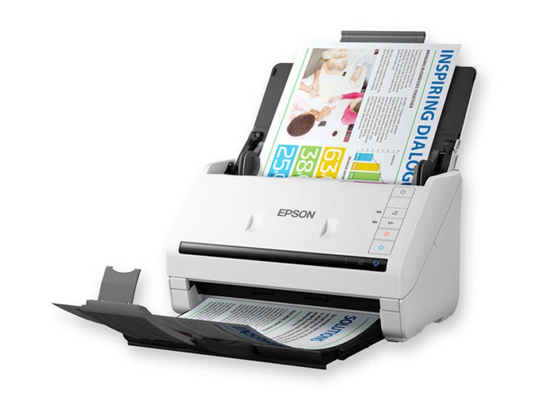 EPSON WorkForce DS-530II Document Scanners, 35ppm / 70 ipm Speed, 4000 Sheets Per Day, RGB LED, Cloud Services, USB 3.0
