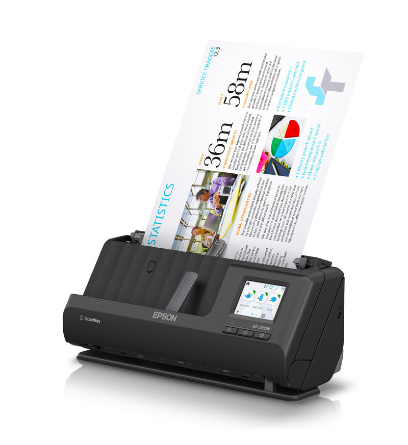 Epson Workforce ES-C380W Document Scanner (B11B269501)