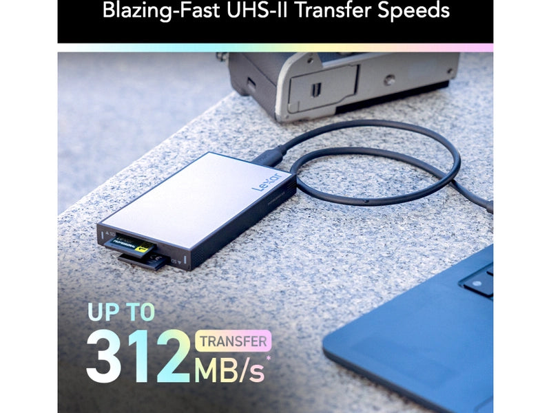 Lexar Professional Workflow Dual-Slot UHS-II SD Card Reader