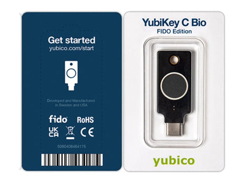 YUBICO YubiKey C Bio - FIDO Edition USB-C