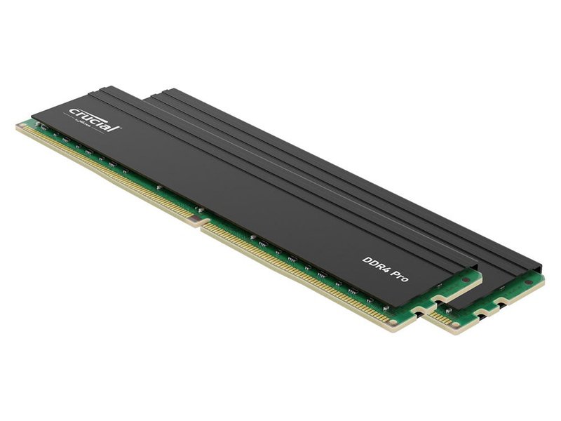 Crucial Pro 64GB 2x 32GB DDR4 3200MHz Desktop Memory