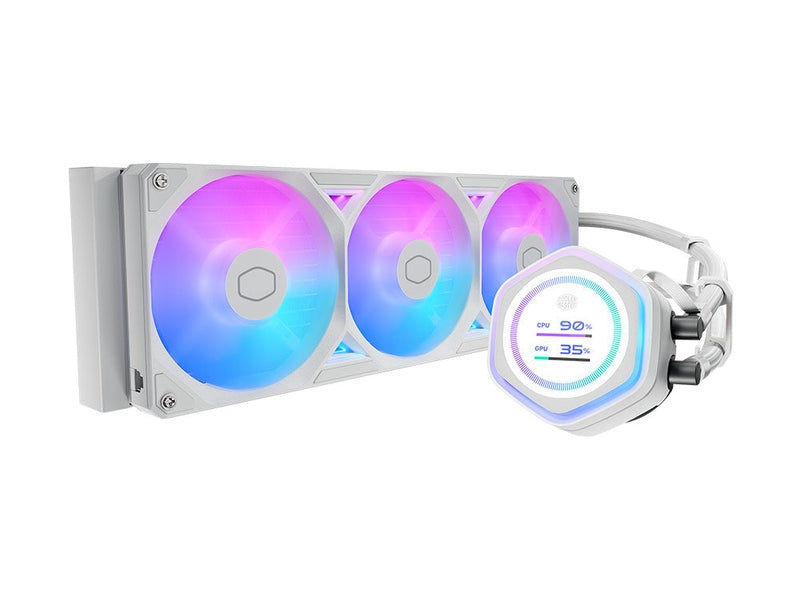 Cooler Master MasterLiquid Atmos II 360 ARGB All-in-One Cooler - White