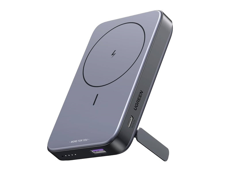 UGREEN 15086 10000mAh Magnetic Wireless Power Bank Sapce Gray