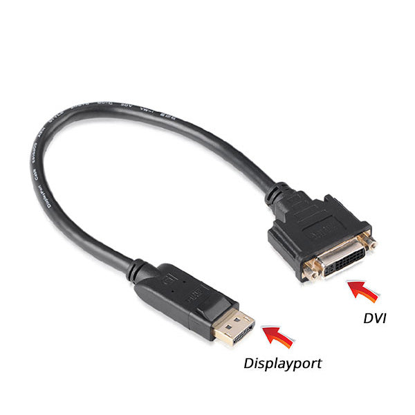 UGREEN DisplayPort male to DVI female converter 20405