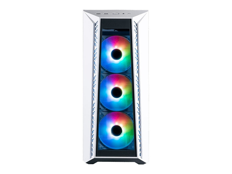 Cooler Master MasterBox 520 ARGB ATX PC Case - White