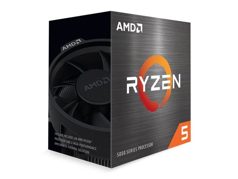 AMD Ryzen 5 5600 6-Core AM4 3.50GHz Unlocked CPU Processor + Wraith Stealth Cooler