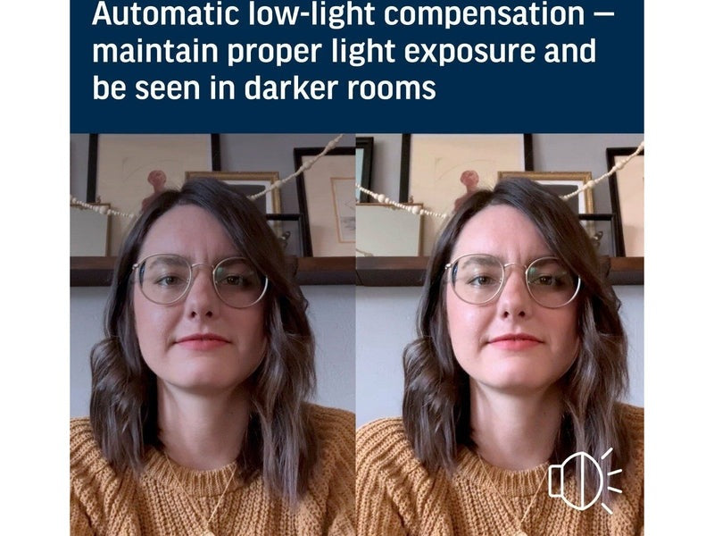 HP Poly Studio P5 FHD USB Professional Webcam with Microphone & Privacy Shutter