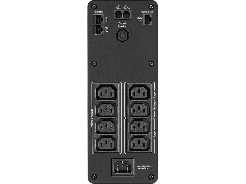 APC BR1600MI BACK-UPS PRO BR , 1600VA, IEC 8 , AVR, LCD MONITORING, 2YR WTY