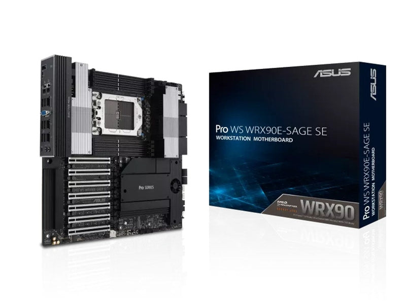 ASUS AMD Pro WS WRX90E-SAGE SE sTR5 EEB Workstation Motherboard