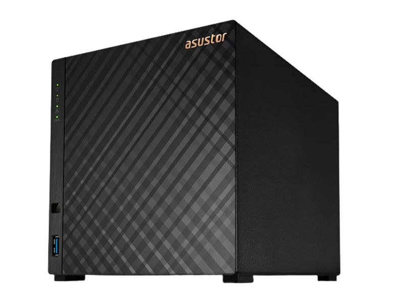 Asustor Drivestor 4 Gen 2 AS1204T 4 Bay NAS, Quad-Core 1.7GHz 2.5GbE Port, 1GB Diskless