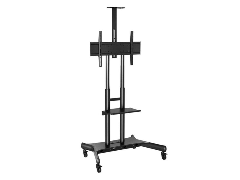 Atdec AD-TVC-75 Mobile TV Trolley Cart 50'' to 80'' & 75kg