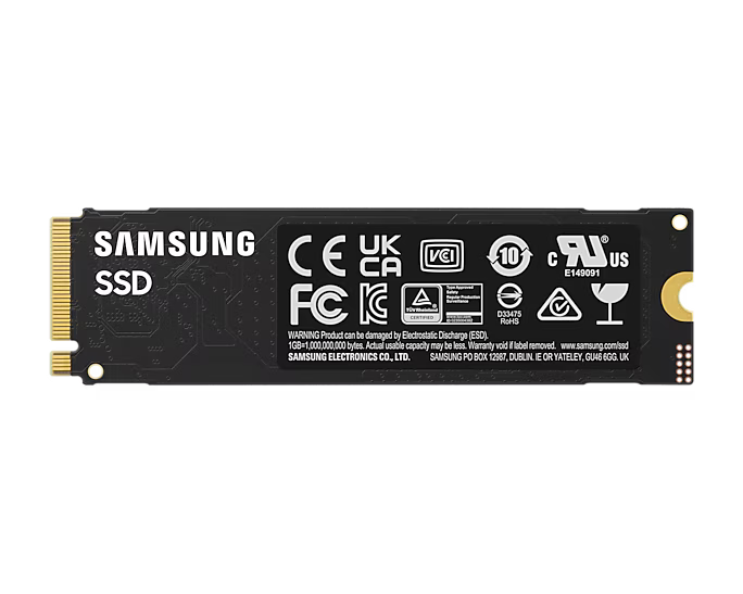 Samsung MZ-V9S1T0BW 990 EVO Plus 1TB PCIe Gen4 NVMe M.2 SSD
