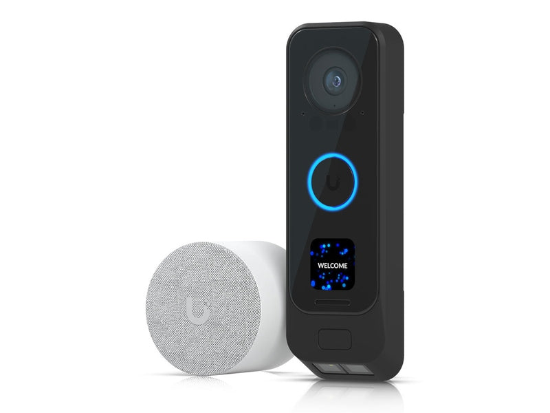 Ubiquiti UniFi Protect G4 Doorbell Pro PoE Kit,5MP CMOS Camera,Night Mode IR Up To 20ft, PoE Power, Includes PoE Chime, WeatherProof IPX4