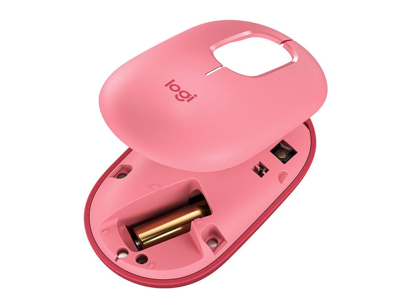 Logitech POP Wireless Mouse - Heartbreaker Rose - 910-006516