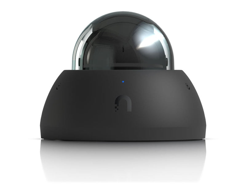 Ubiquiti UVC-AI-DOME-B AI Dome, Black, All-weather, Vandal-proof 4K PoE Dome Camera,Enhanced AI Capabilities & Long-range IR Night Vision,