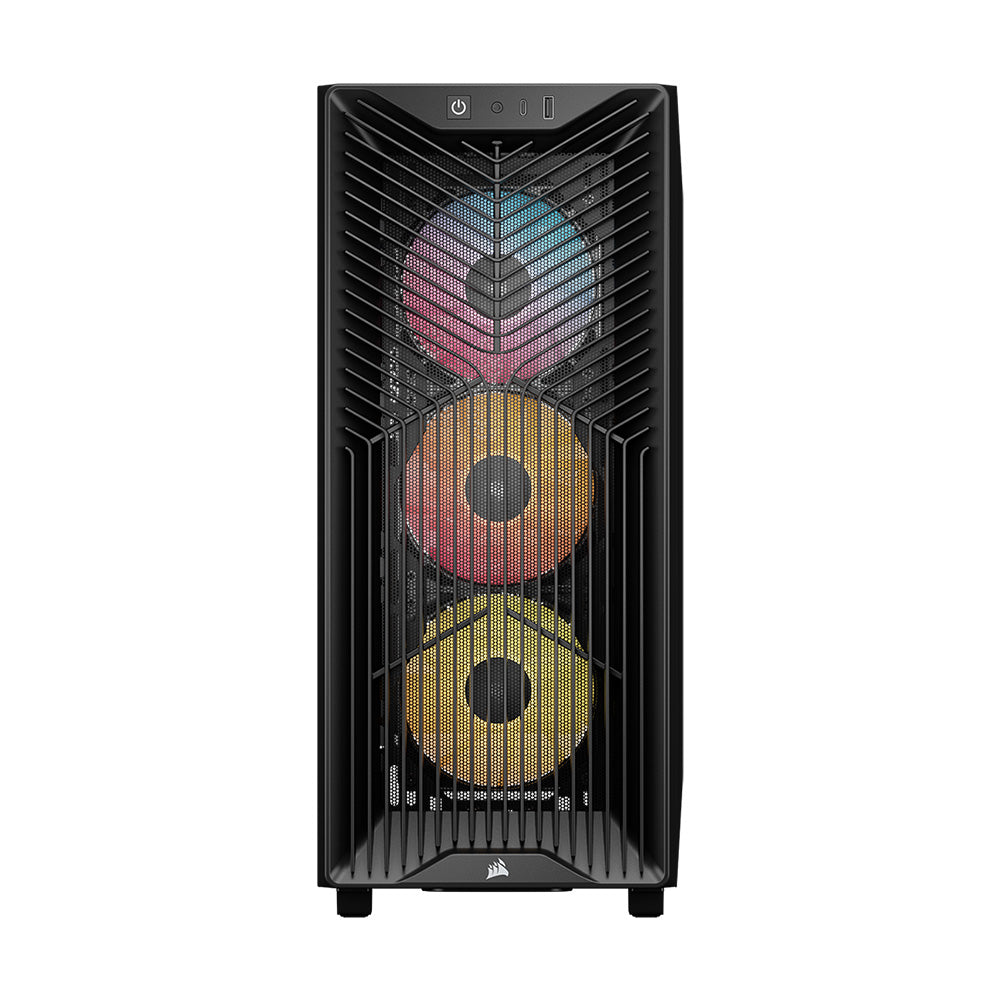 Corsair 3200D RS ARGB Mid-Tower PC ATX Case- Black