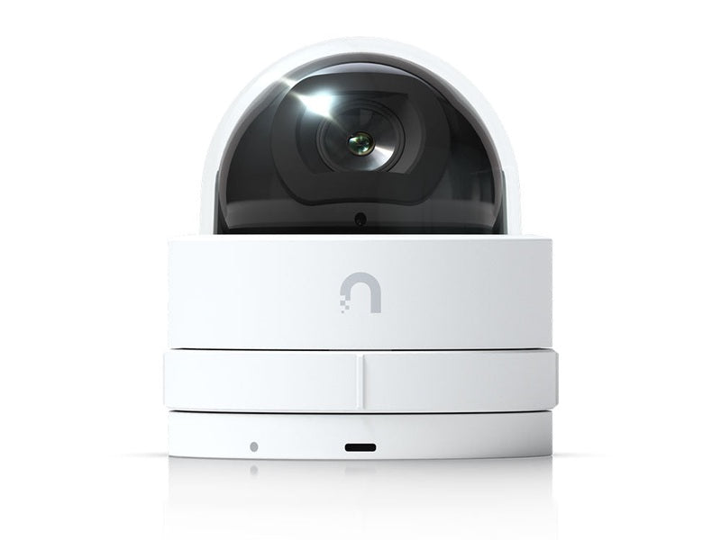 Ubiquiti UniFi G5 Dome Ultra,White, Ultra-compact & IK06 Tamper-resistant 2K HD PoE Camera, Night Vision For Low-profile Indoor Security
