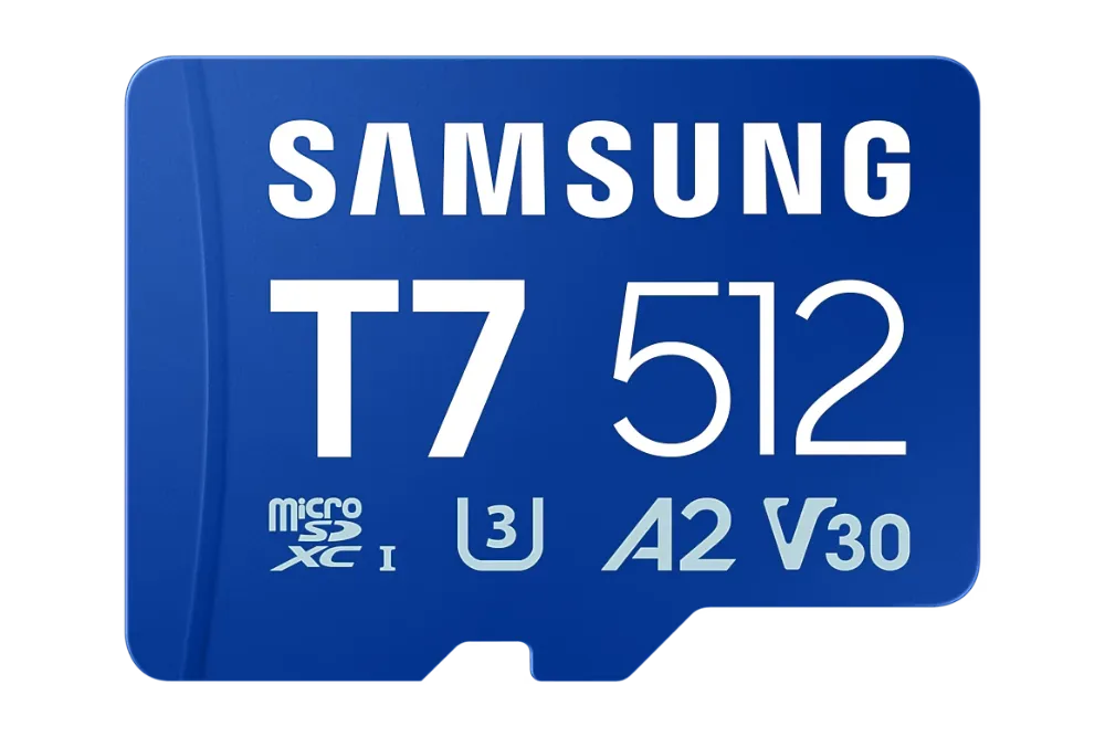 Samsung T7 microSD Card microSDXC™ UHS-I 512GB