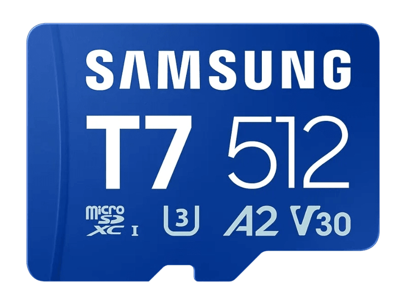 Samsung T7 microSD Card microSDXC™ UHS-I 512GB