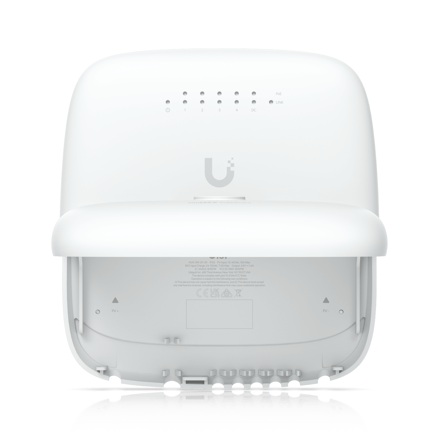 Ubiquiti sunMAX SolarPoint, SM-SP-40, Remotely Managed MPPT 24V 7A Solar Site Charging Appliance
