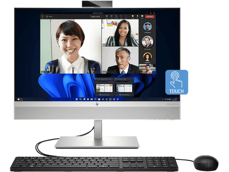 HP EliteOne 840 G9 AIO i7-14700 16GB 512GB SSD 24" FHD Touch Display W11P 3YR - A41JDPT