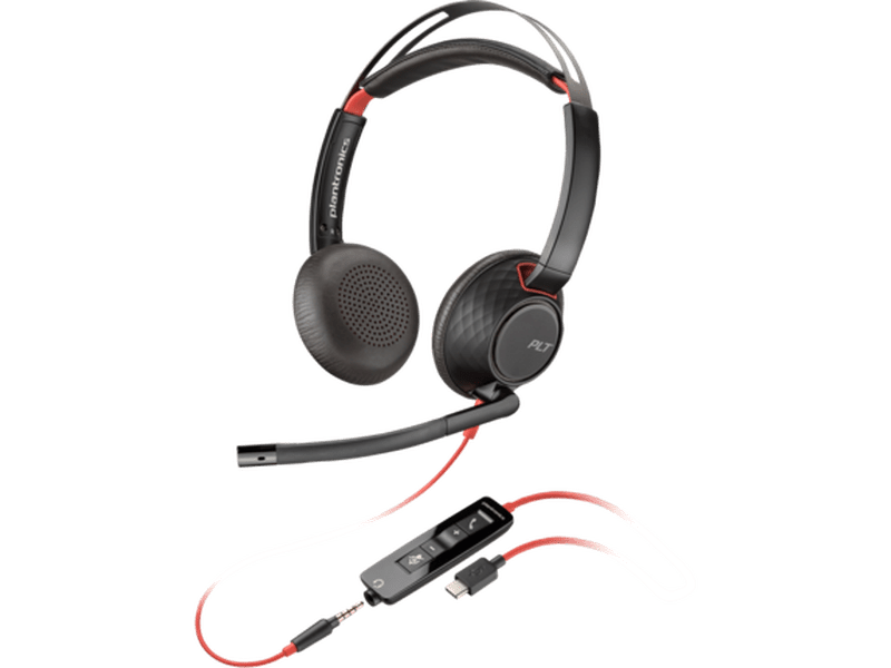 HP Poly Blackwire C5220 UC Stereo USB-C Business Headset 8X231AA