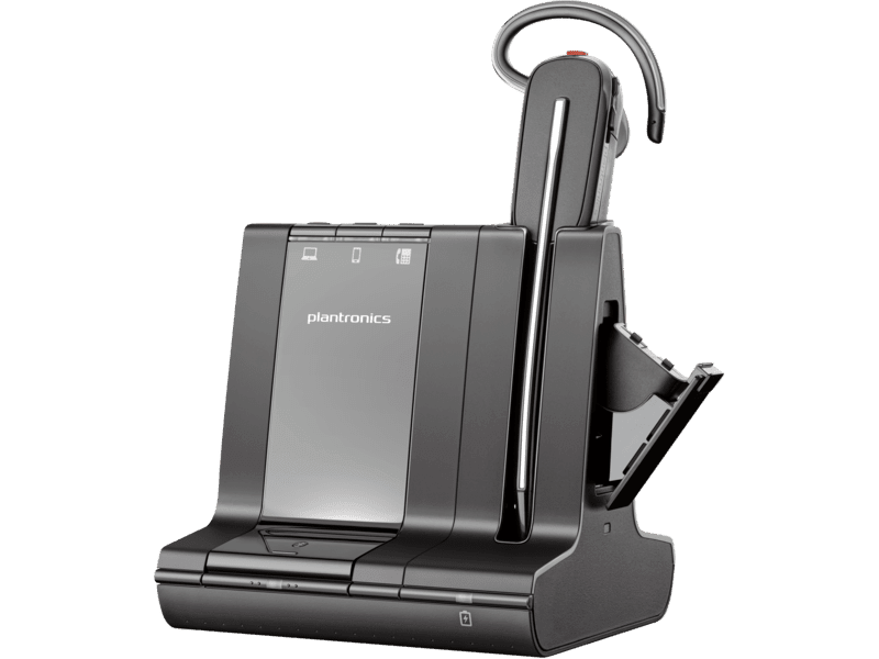 HP Poly Savi 8245 DECT MS Wireless Headset +USB-A to USB-C Cable +D400 8D3F4AA