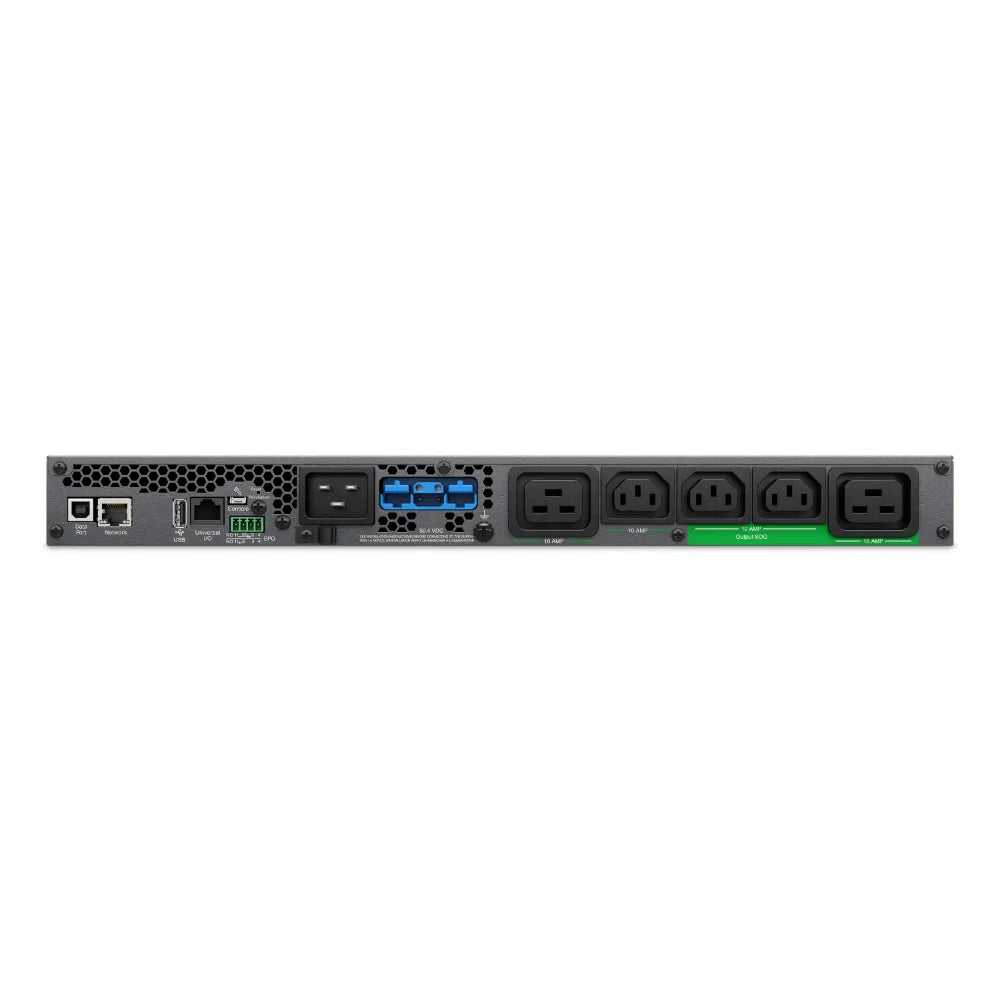 APC Smart-UPS Ultra 2200VA 230V 1U with Lithium-Ion Battery with Network Management Card Embedded