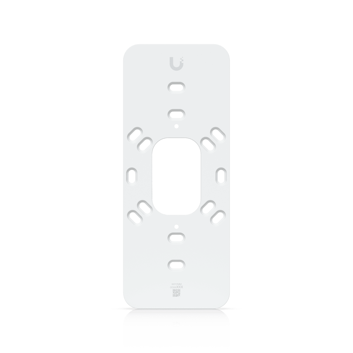 Ubiquiti G4 Doorbell Pro PoE Gang Box Mount, White,Secure, Flat/ 25° Angled Wedge Angled Mounting Plate, Compatible NHU-UVC-G4-DBELL-POE