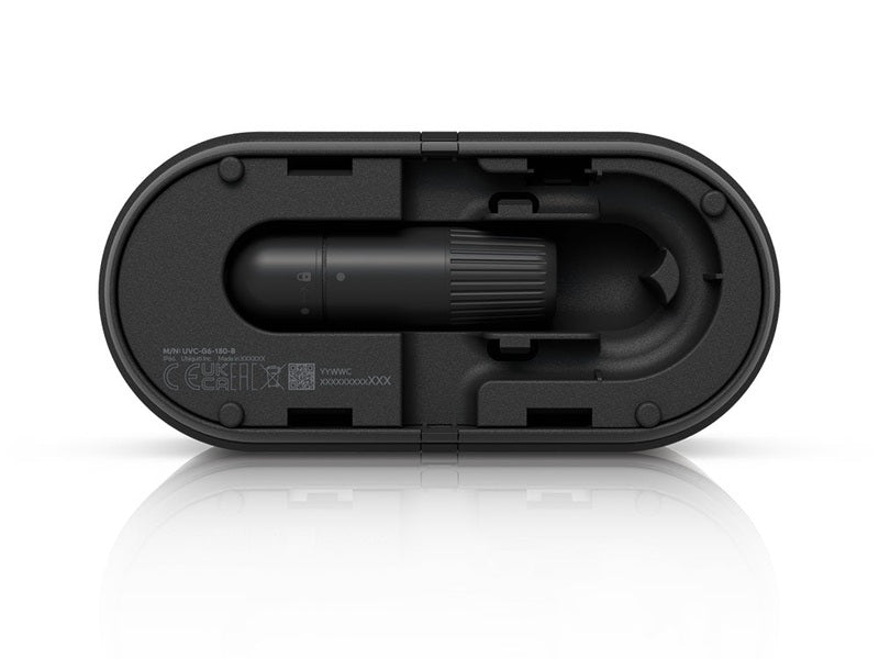 Ubiquiti G6 180, Black, Indoor/Outdoor Dual Sensor 16MP PoE+ Camera, Multi-TOPS AI Engine , Panoramic 180° Coverage.