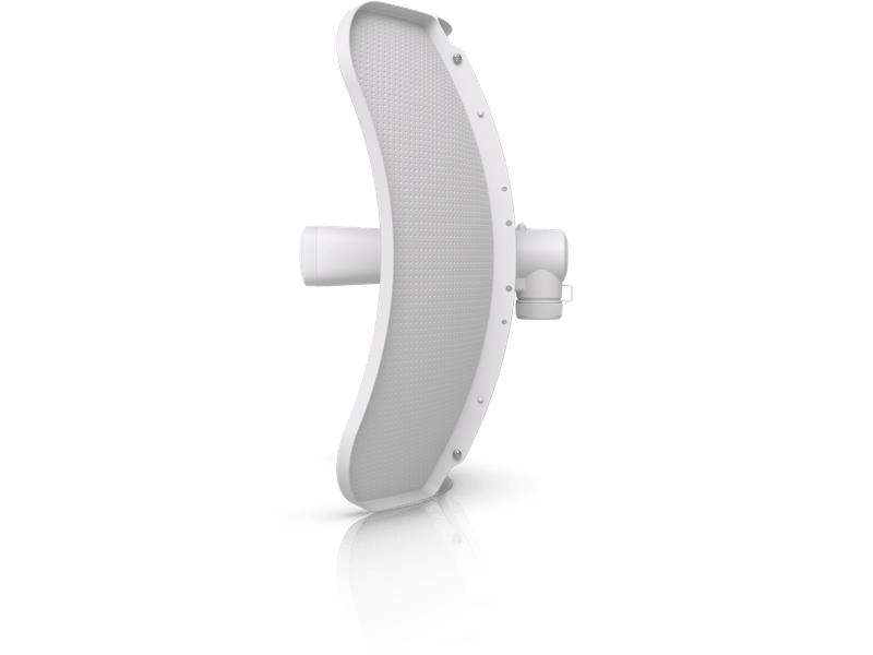 Ubiquiti airMAX LiteBeam AC 5 GHz Long-Range Station, 450+ Mbps Throughput, 26dBi Gain Antenna, 25+ Km Range,Inludes PoE Injector