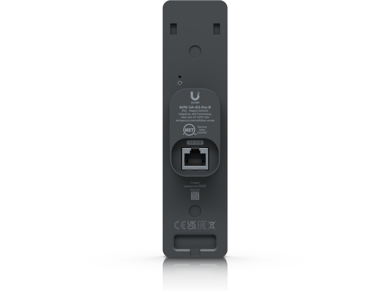 Ubiquiti UA-G3-Pro-B G3 Reader Pro,Black, Third-generation, Indoor/Outdoor NFC Reader & Intercom With Apple Touch Pass Support, Outdoor IP55
