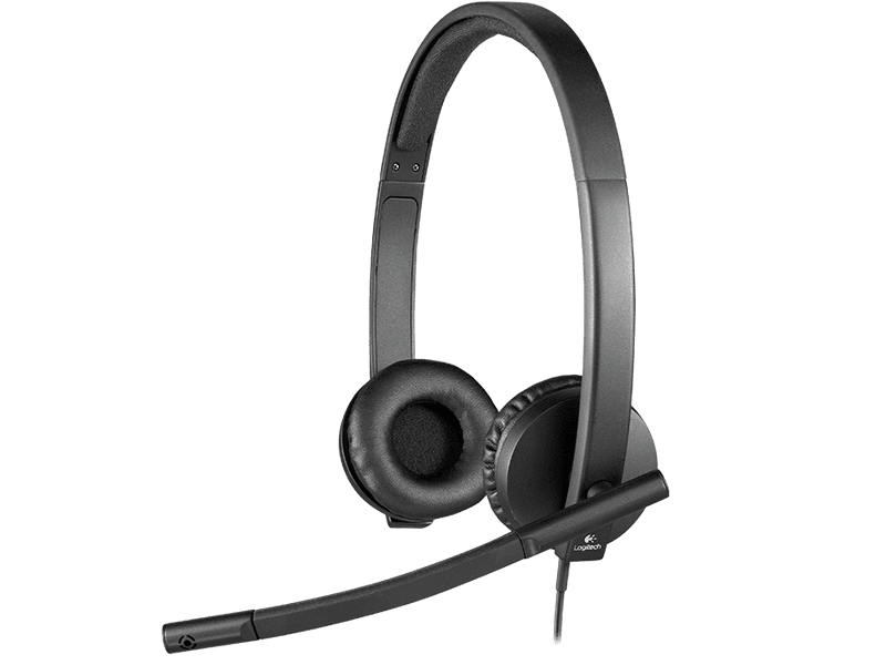 Logitech H570E USB Stereo Headset - 981-000574