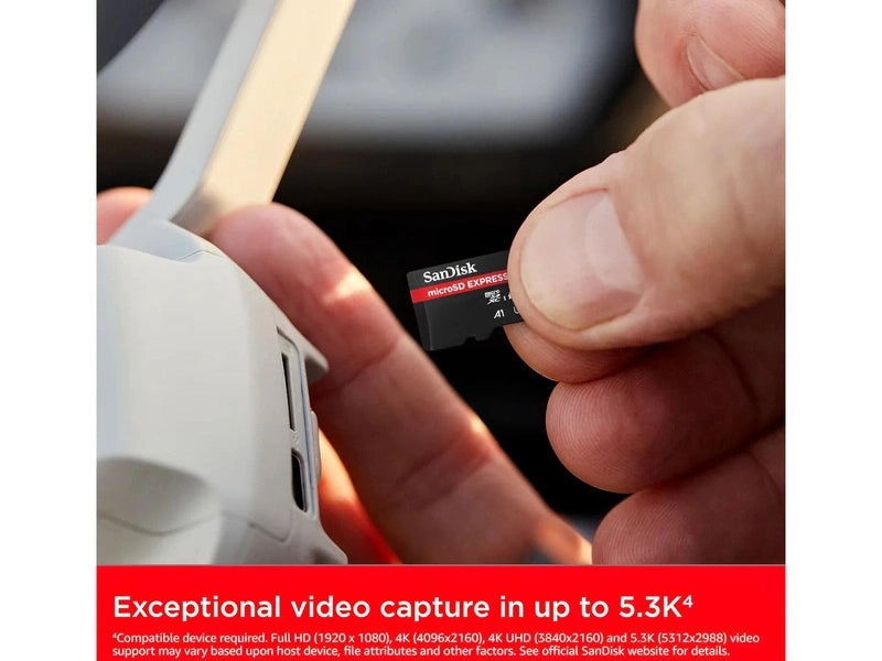 SanDisk 128GB Express microSDXC Memory Card
