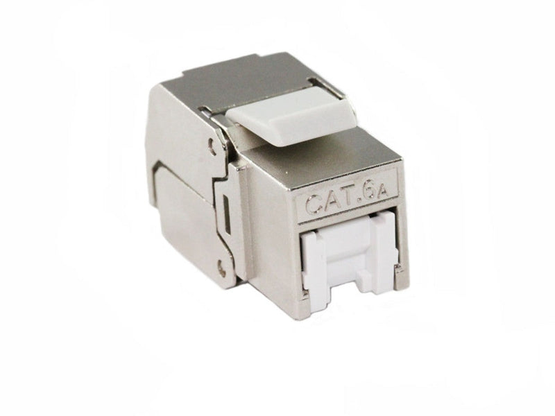 CAT6A Shielded Keystone Jack with Dust Cover