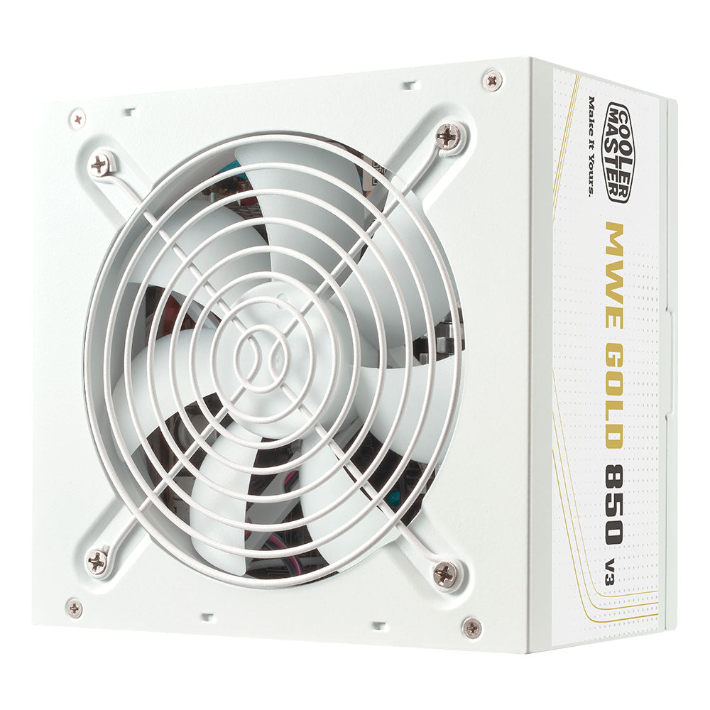 Cooler Master MWE Gold 850W V3, ATX 3.1 Power Supply - White Edition