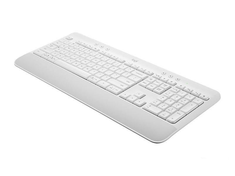 Logitech Signature K650 Wireless Keyboard with Palm-rest - Off-white