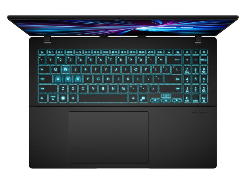 ASUS Vivobook V16 V3607VH 16" WUXGA Core 7 16GB RAM 1TB SSD RTX 5050 Laptop - Black