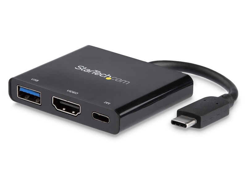 StarTech USB-C Thunderbolt 3 Multiport Adapter, 4K HDMI, USB, Single Display, 60W PD, 3Yr