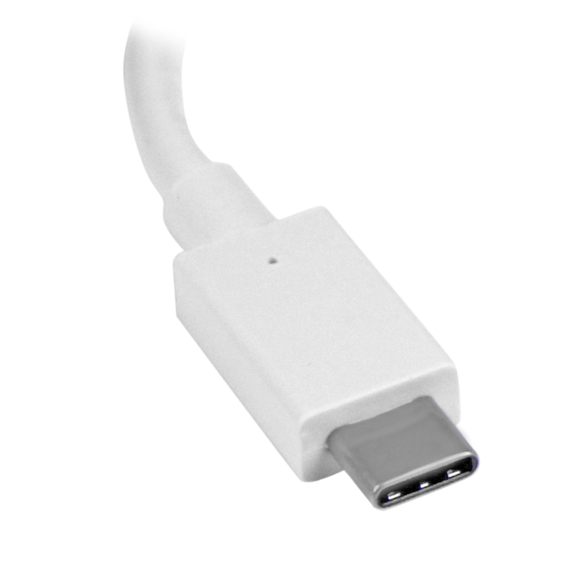 StarTech USB-C Thunderbolt 3 to HDMI Adapter, 4K, White, 3Yr