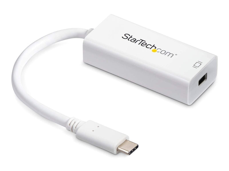 StarTech USB-C Thunderbolt 3 to MDP Adapter, White, 3Yr