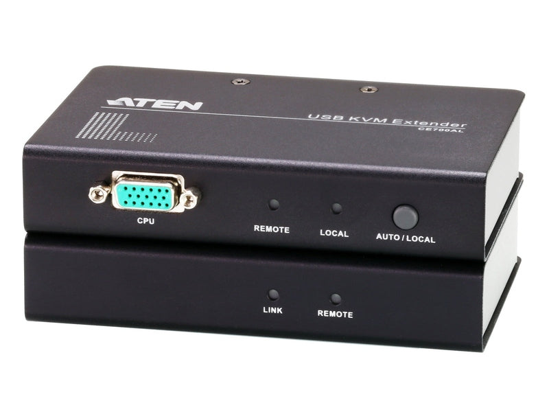 Aten KVM Extender Kit VGA/USB Cat 5 Extender w/ Local Access