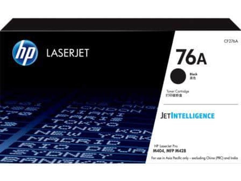 HP 76A Black LaserJet Toner Cartridge ~3,000 pages