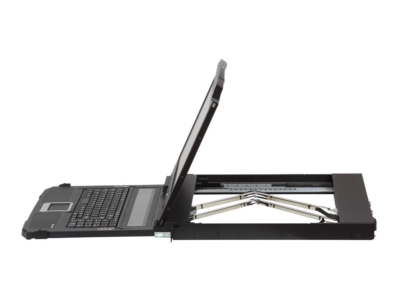 Aten Rackmount Dual Rail LCD Console VGA,HDMI,DVI & USB w/ 18.5' LCD Display, 1x Custom KVM Cable Included