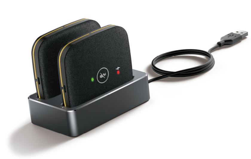Yealink CPW65-PACKAGE CPW65 Wireless Mic 2 , WDD60 DECT Dongle, Charger Cradle, 2 Yr
